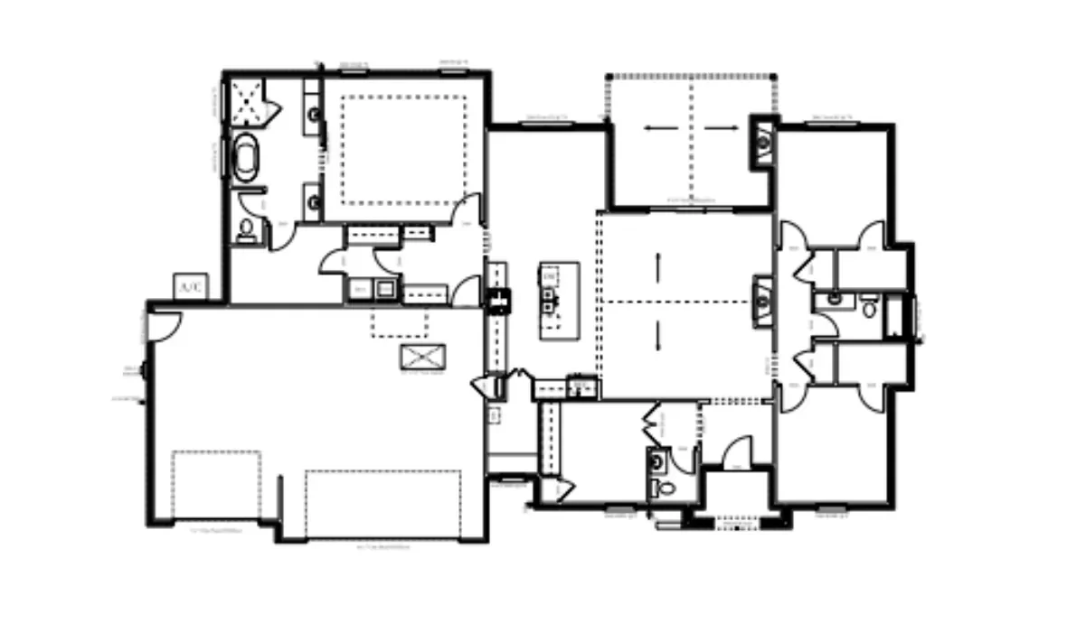 new construction home floor plan